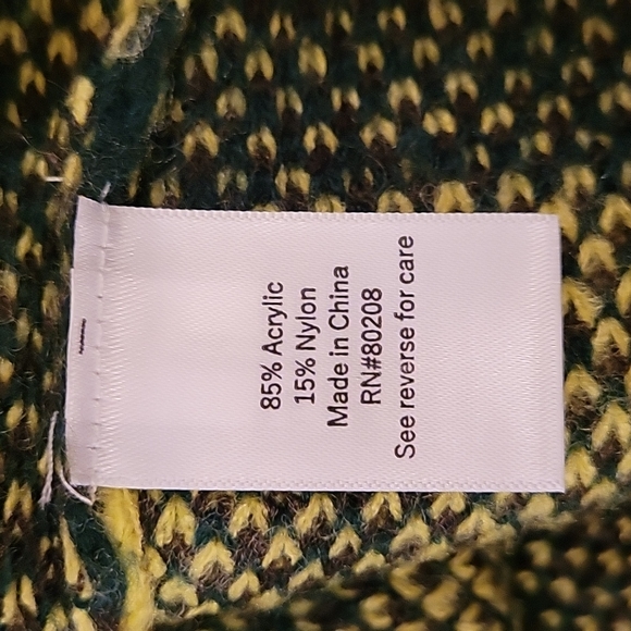 Oversized Camo Easy Crewneck Sweater,Yummy Sweater Co. Medium, NWT - Picture 9 of 10